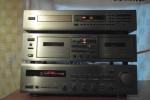 Piękna składanka Yamahy Amplituner RX-350 STEREO Deck KX-W232 i CD CDX-530E RS