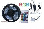 Taśma Led RGB 5050 silikon zestaw zasilacz kont