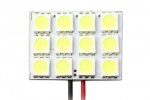 Światło Oświetlenie Panel 12-LED SMD_5050 3W