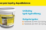 Tynk Topdry AQUABALANCE WEBR hydrofil 30kg