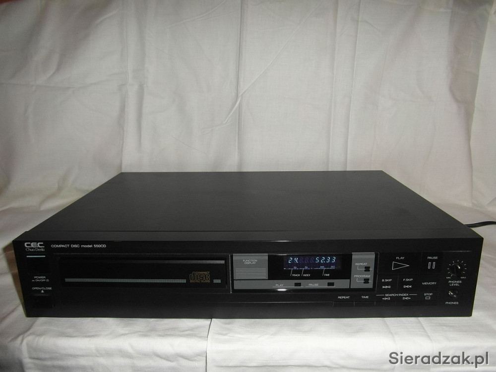 Odtwarzacz CD C.E.C Chuo Denki Tokyo Japan 1986 Sieradzak.pl