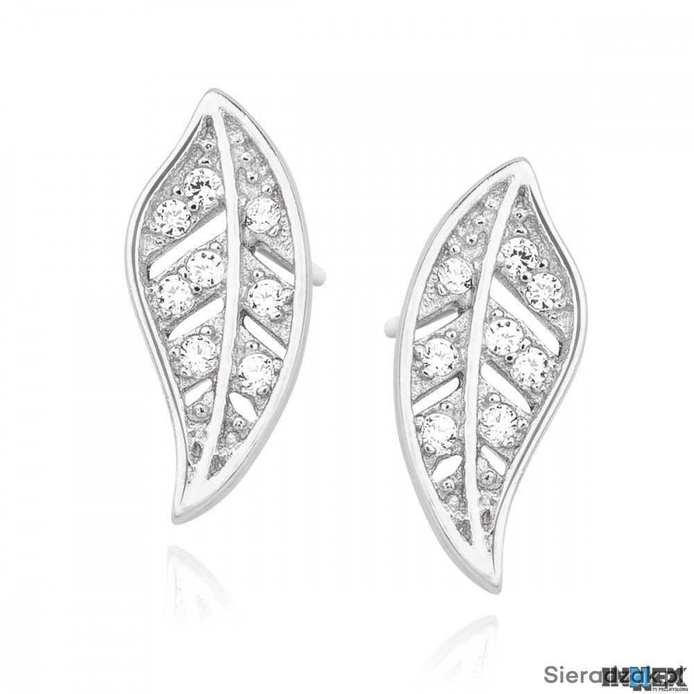 Nowe srebrne kolczyki 11837 Sieradzak.pl