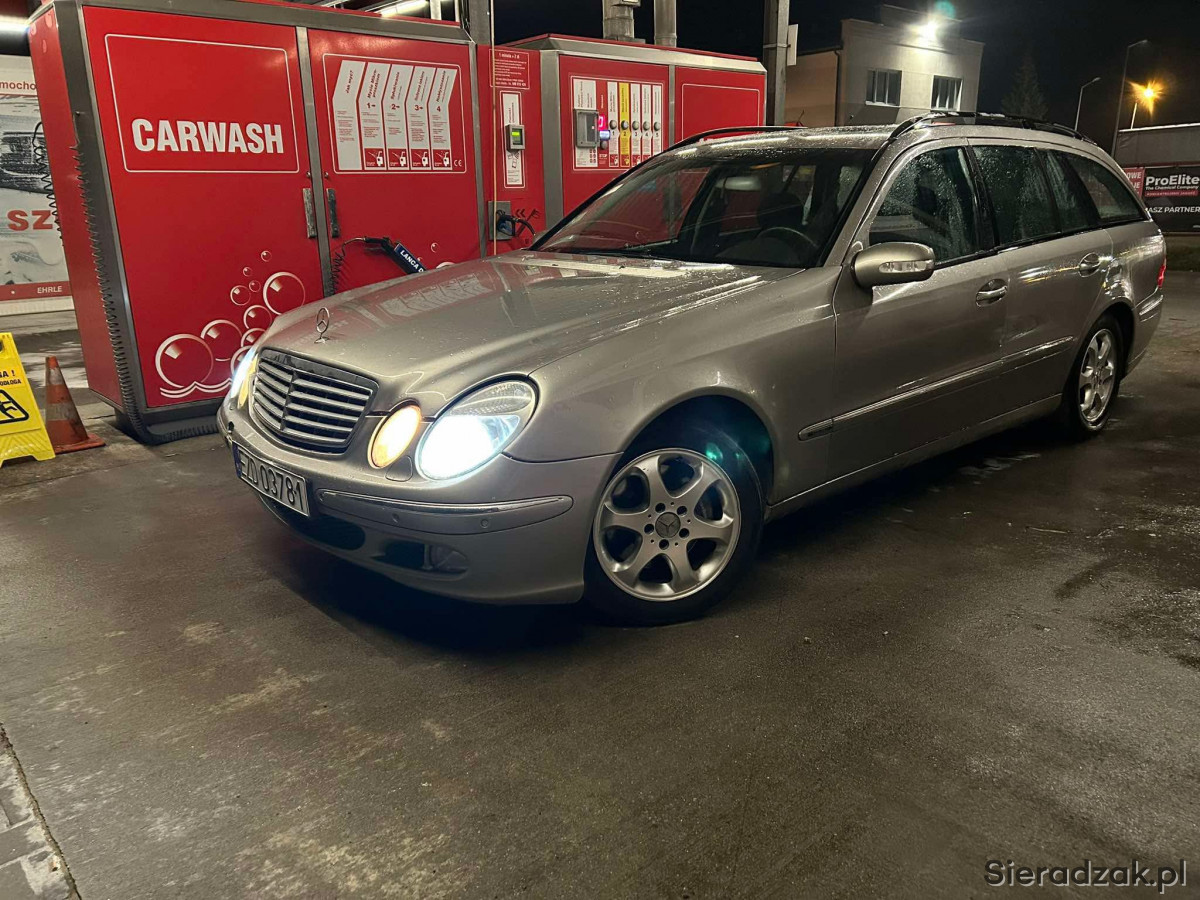 Ładny.Mercedes.E.Klasa.3.2.R6.2005r.Automat - Sieradzak.pl