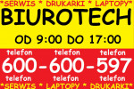 NAPRAWA►◄DRUKARKA► ◄LAPTOP►tonery tusze