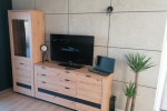 Beton imitacja płyt, gładzie, malowanie, panel
