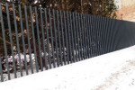 Ogrodzenie palisadowe , przęsła , ogrodzenie