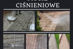 Mycie kostki ogrodzen, elewacji