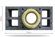 System Kominowy Ceramiczny W2+KW2 Ø 200 UNI 6mb