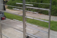 wozek wedzarniczy lub lakierniczy duzy z drutam