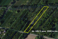 Działka budowlana 2500 m.kw. Jeziory Sieradz