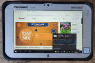 Tablet pancerny Panasonic FZ-M1 diagnostyka