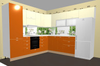 Kuchnia NATALY 290cm*270cm polysk, z blatem -2