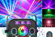 4-Efekty LED Kula Mix kolorów głośnik bluetooth