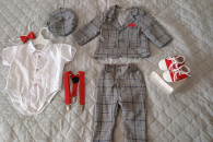 Komplet do chrztu , rozmiar 68