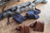 Kozaki damskie skórzane skóra