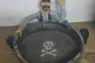 Popielniczka harleyowca śmieszna. Prezent.