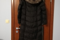 Kurtka puchowa czarna zimowa damska M 38