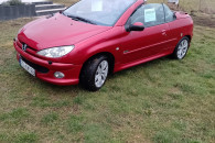 Peugeot 206 CC cabrio 1.6 benzyna