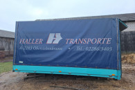 Skrzynia ładunkowa ze stelażem i plandeką