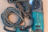 Młotowiertarka Makita HR2470 + Wiertarka BTI