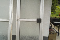 drzwi aluminiowe schucco okazja 114x218 98x233