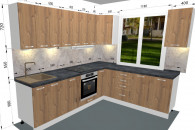 KUCHNIA SARA LEFKAS 270cm*210cm z blatem