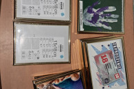 Sprzedam zestaw złotych ramek