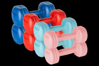 Zestaw hantelek bitumicznych 20kg ( 2x1kg + 2x2