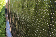 Mata PCV na ogrodzenie