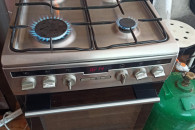 Kuchnia kuchenka gazowo-elektryczna Amica INOX