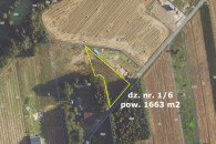 Działka budowlana 1663 m2 Józefów gm. Wróblew