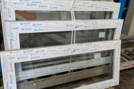 Okna uchylne - nowe Białe/Antracyt