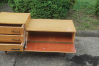 KOMODA NIEMIECKA LATA 60-TE PATYCZAK LAKIEROWAN