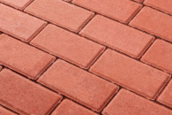 Kostka brukowa holland 6cm czerwona