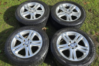 Oryginalne alufelgi Mercedes 17 z dekielkami