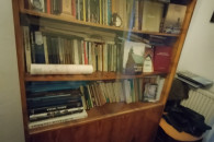 Biblioteczka/witryna PRL vintage