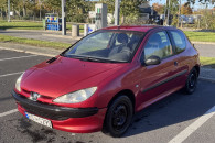 Peugeot 206 1.4 B+G 2000r na części jeździ