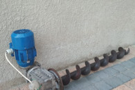 Motoreduktor z silnikiem ślimak części do pieca