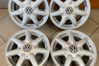 Alufelgi 6 R14 ET45 4x100 Oryg VW Golf III Lupo