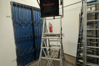 Drabina FARAONE podest roboczy