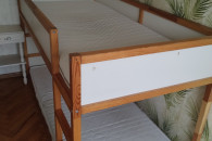 łóżko piętrowe IKEA + 2 materace