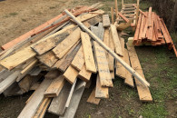 Deski szalunkowe i blaty po budowie