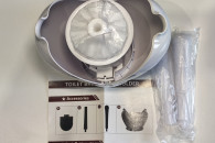 Szczotka do WC z zamykaną podstawką wolnostojąc