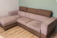 Narożnik rozkładany z funkcją spania