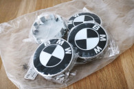 BMW Kapsel - 4sztuki - 68MM - Oryginalne - Nowe