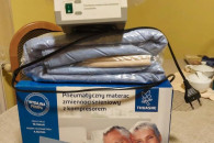 Pneumatyczny materac z kompresorem Thusane