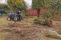 Czyszczenie działek…