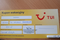 KUPON WAKACYJNY TUI
