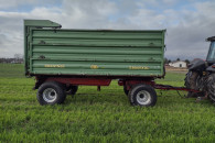 Przyczepa wywrotka 3 stronna 12ton Brantner