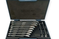 ZESTAW KLUCZY PŁASKICH, Z GRZECHOTKĄ GEDORE 7 U